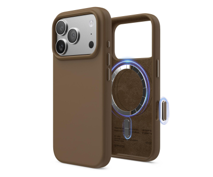 Etui do telefonów Elago Magsafe Silicon Case do iPhone 17 PRO Brown ES17MSSC63PRO-BR